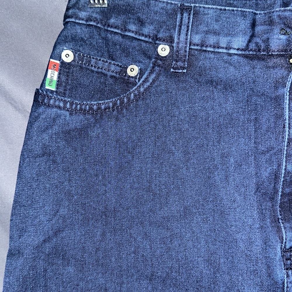 Denim Moschino pencil skirt - Picture 2 of 8